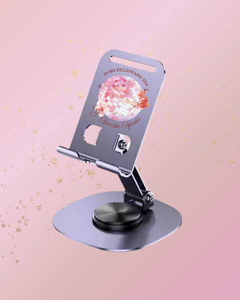 'In my billionaire era' Phone Holder by CATHARINA MAURA® (ships from Hong Kong)