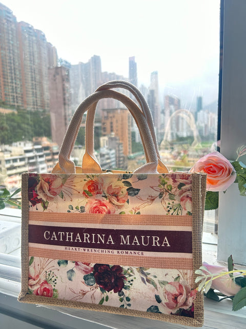 Roses with Romance Tote - Medium Size (Shipped from the US)