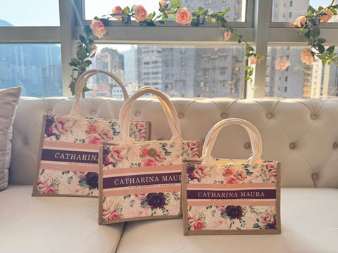 Roses with Romance Tote - Small Size (Shipped from the US)